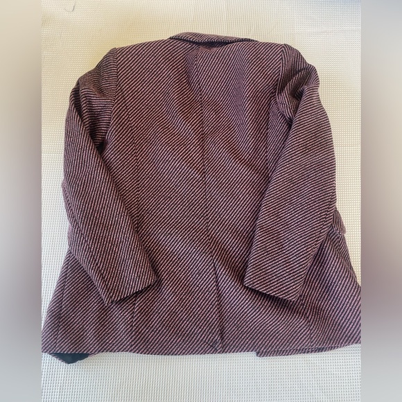 Rachel Zoe Black and Pink Striped Jacket - Picture 2 of 6